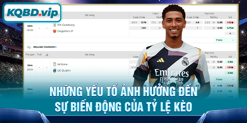 Tỷ lệ kèo 15 Những yếu tố ảnh hưởng đến sự biến động của tỷ lệ kèo