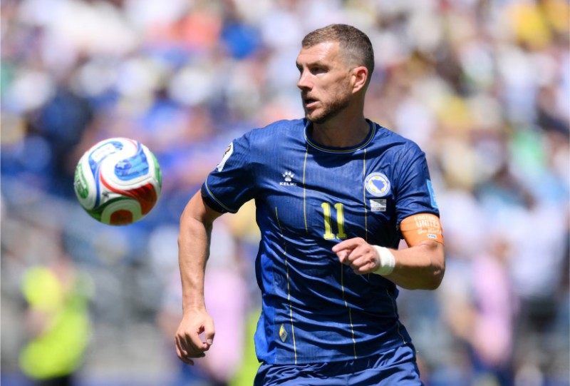 Soi Kèo Mỹ Vs Bosnia và Herzegovina 07h00 02/07 - World Cup 2026 2 Dzeko là niềm hy vọng của Bosnia và Herzegovina