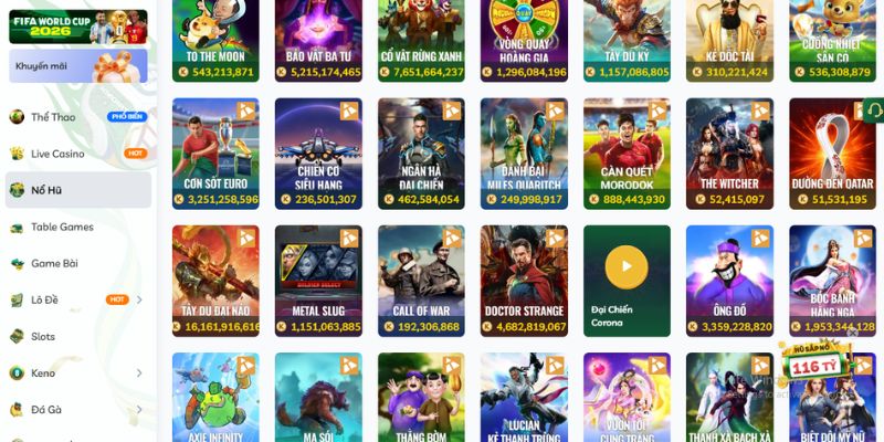 Febet - Thiên Đường Cá Cược Với Hàng Nghìn Trò Chơi Hot 2 Kho game phong phú với hơn 2.000 trò chơi